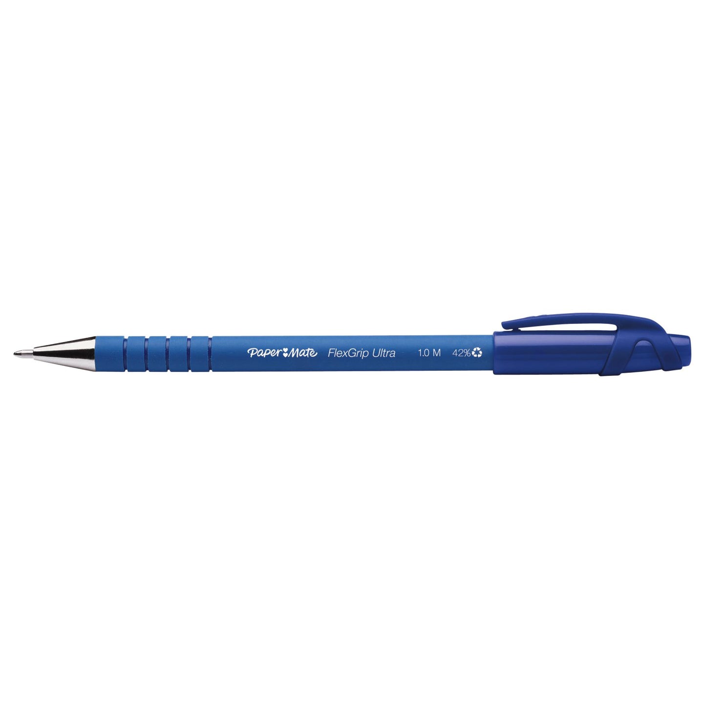 Paper Mate - Stylo à bille Flexgrip Ultra stick moyen bleu