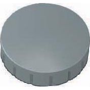Maul - magneet Solid, 24 mm, trekkracht 600 gr, doos van 10 stuks, grijs