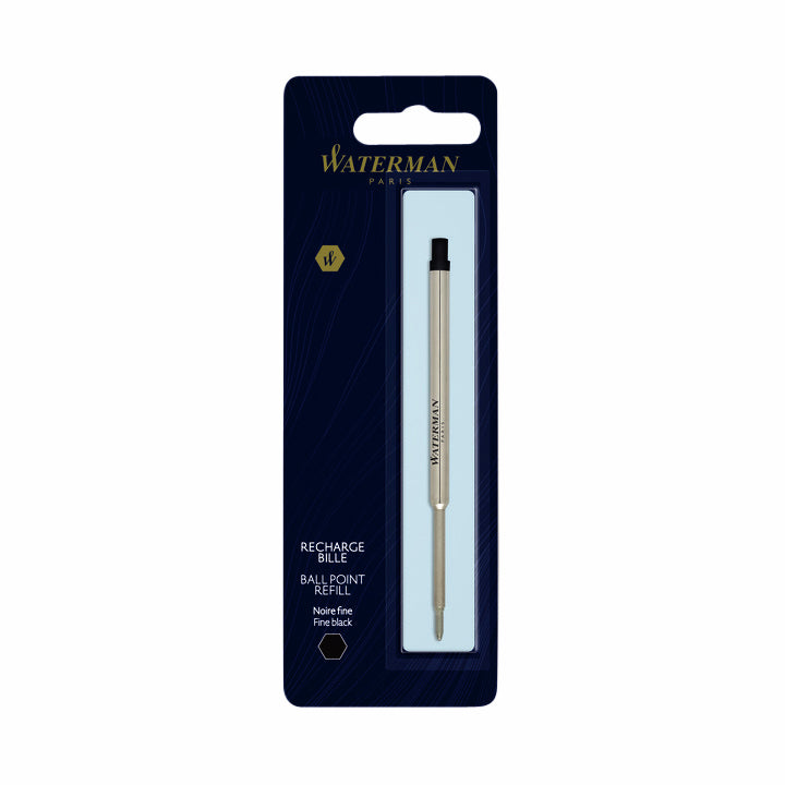 Waterman - Recharge pour stylo à bille fine noire blister de 1 pièce