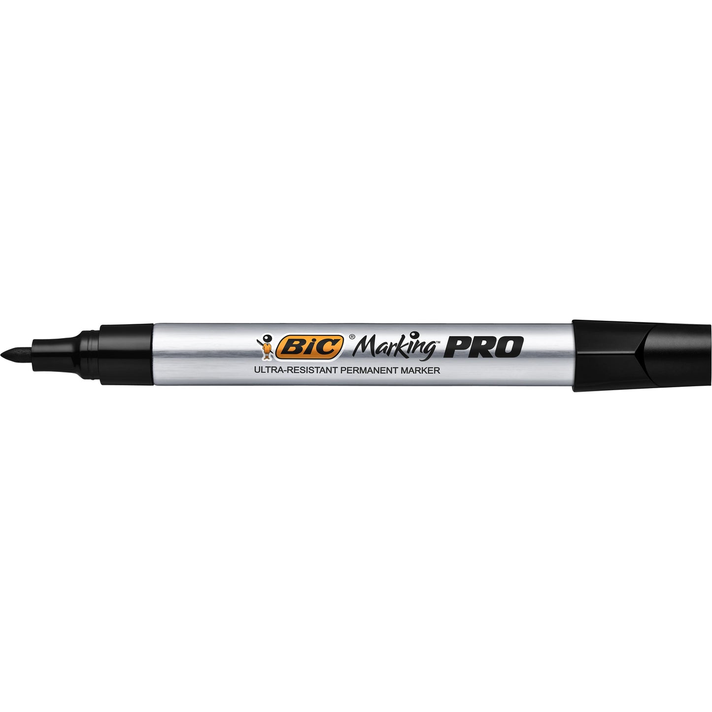 Bic - Filzstift Pro rund mittel schwarz | 12 Stück