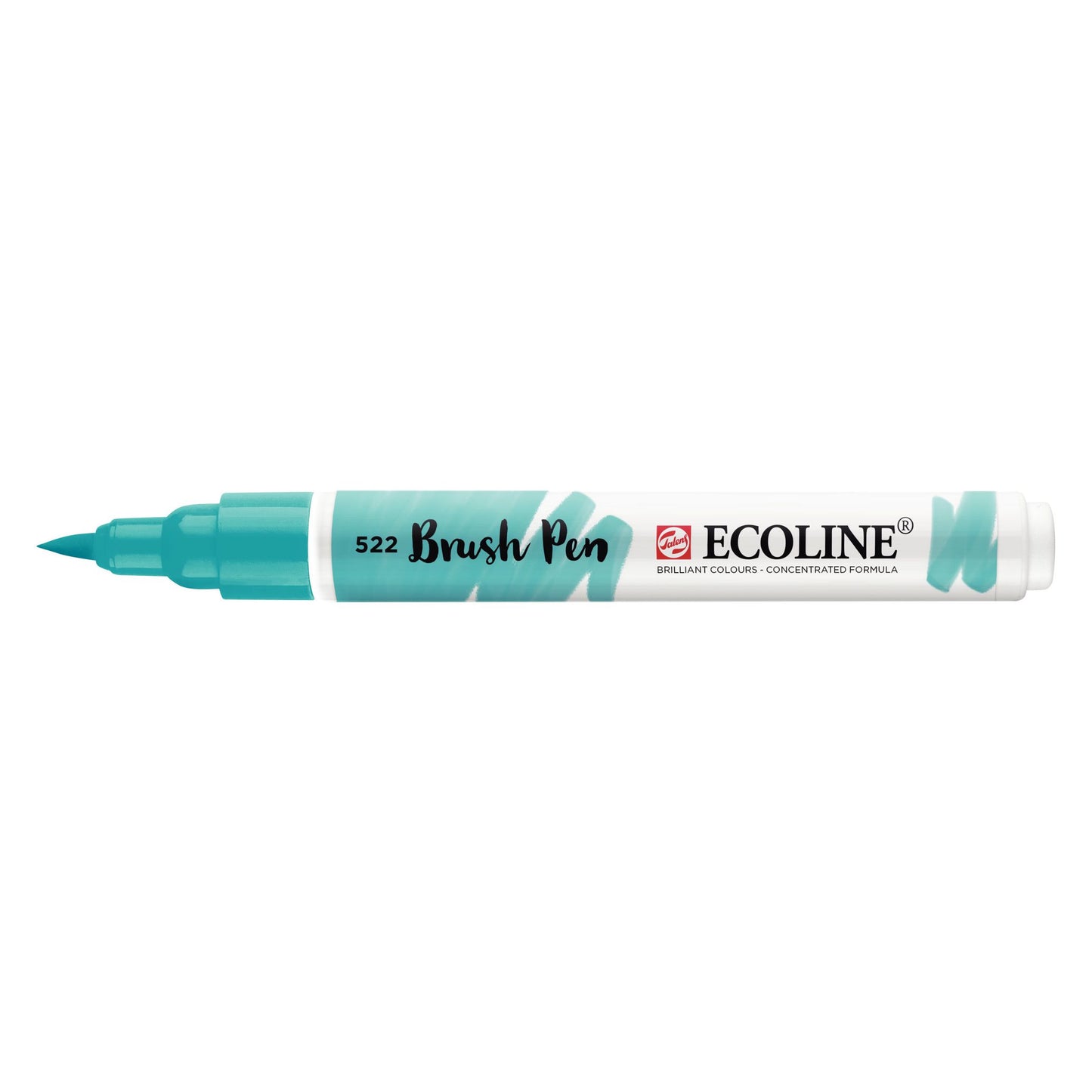 Talens - Stylo Pinceau Ecoline bleu turquoise | 3 pièces