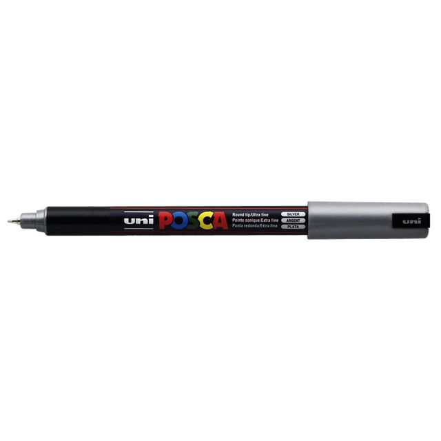 Posca - Paintmarker Uni PC1MR plata extrafina | 6 piezas