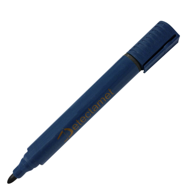 Detectamet - Rotulador de detección permanente redondo negro