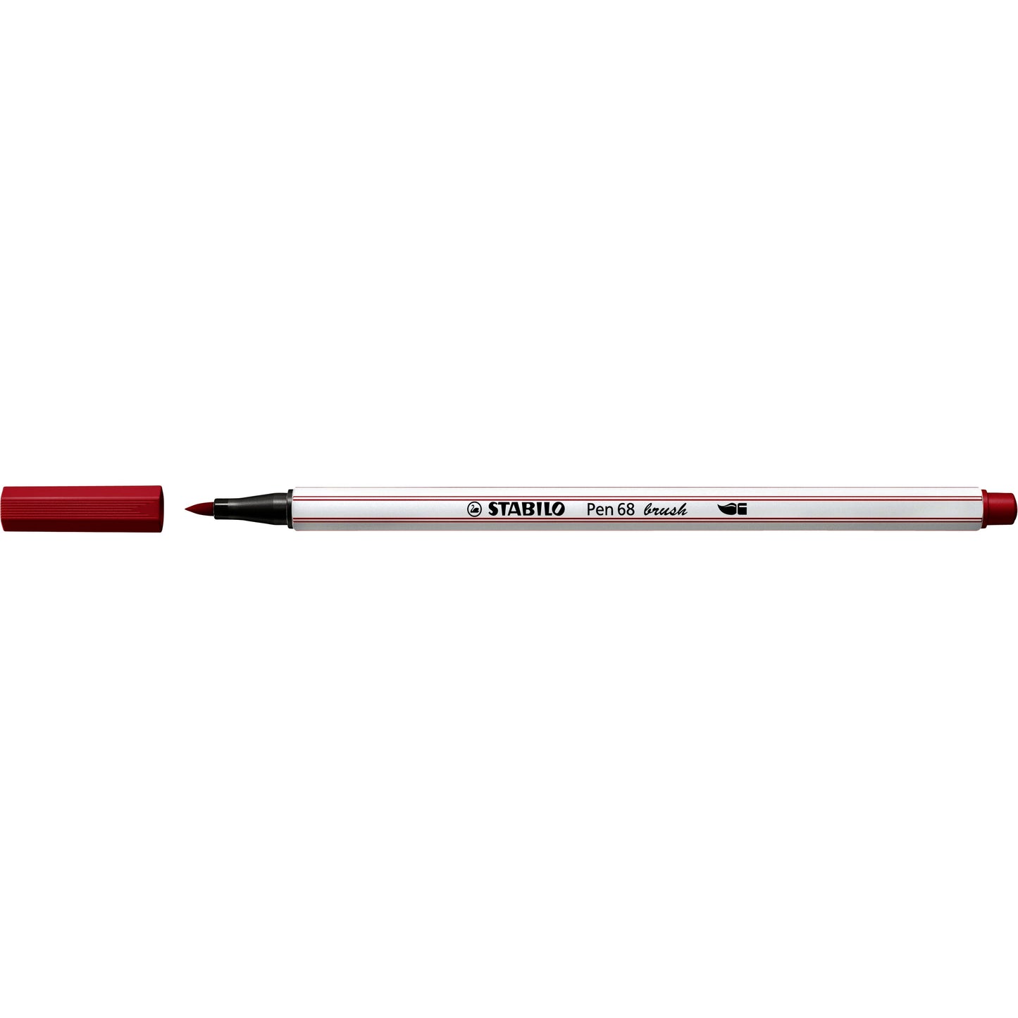 Stabilo - Brushstick Pen 568/50 rojo oscuro