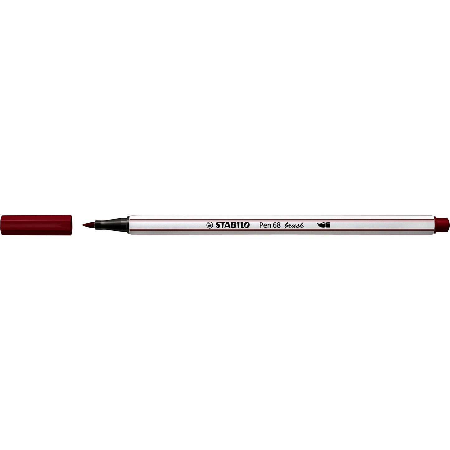 Stabilo - Brushstick Pen 568/19 violeta jaspeado | 10 piezas