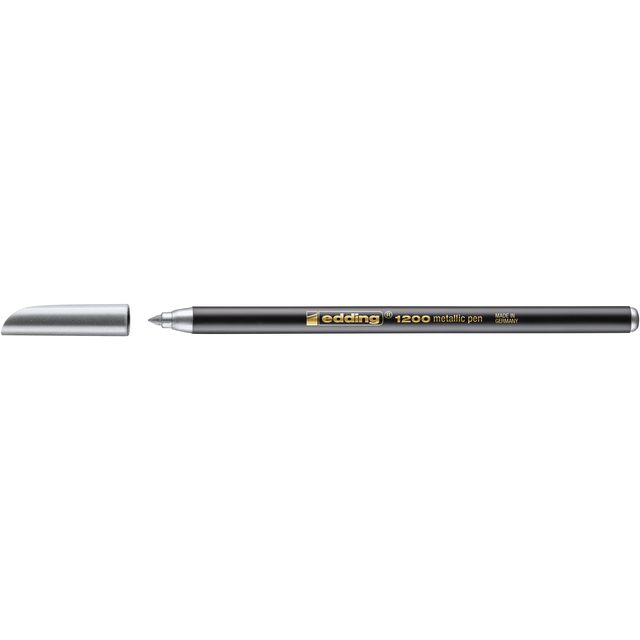 Edding - Fineliner 1200 054 argent métallisé fin