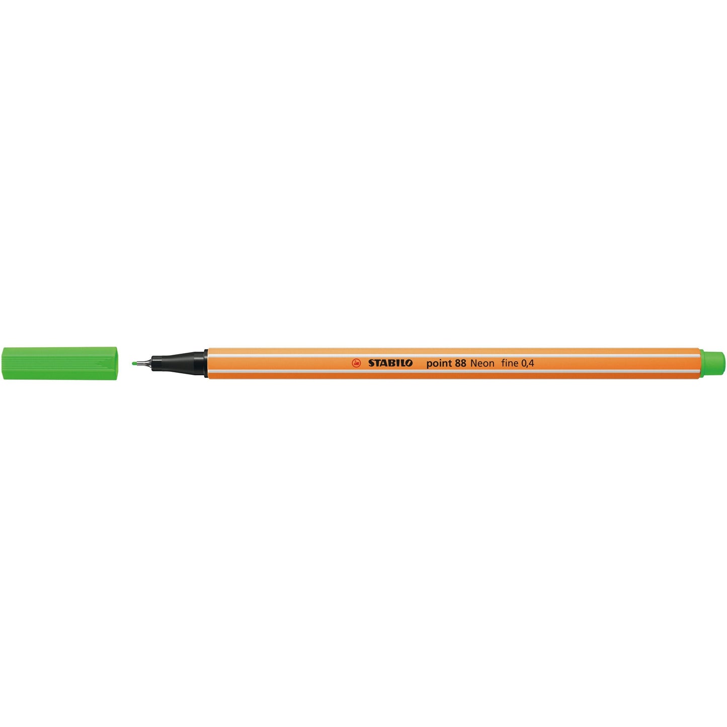 Stabilo - Fineliner point 88/033 f neon groen | 10 stuks