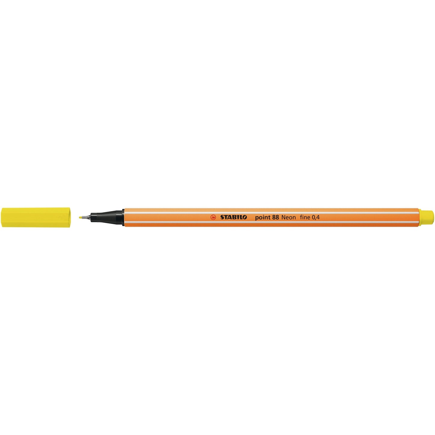 Stabilo - Fineliner point 88/024 giallo neon fine | 10 pezzi