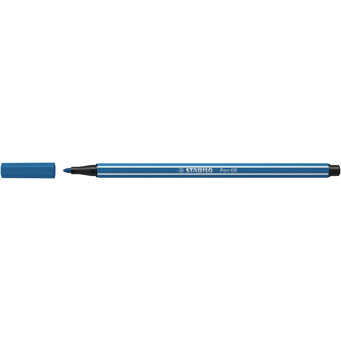 Stabilo - Pen 68, premium viltstift, ultramarijn blauw, per stuk