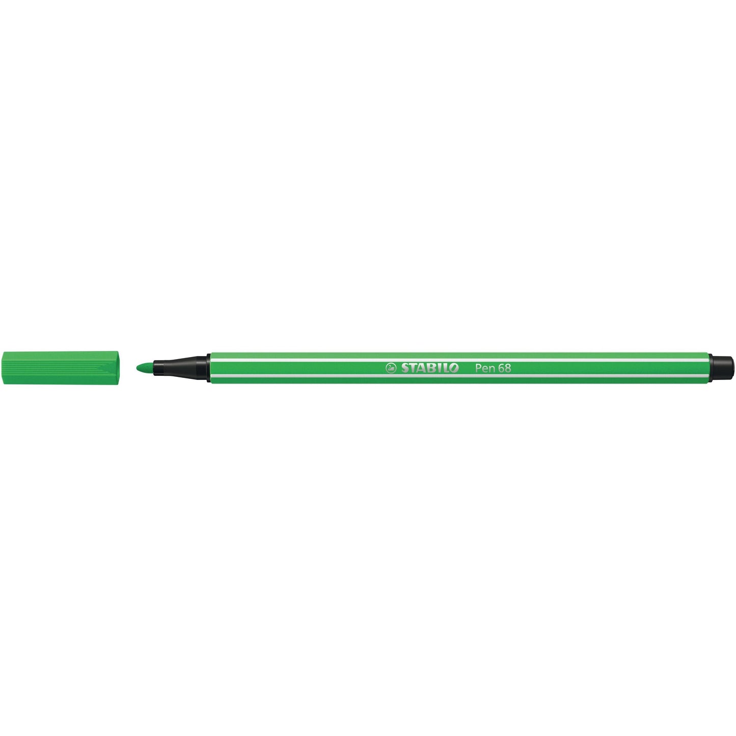 Stabilo - Pen 68, premium viltstift, loofgroen, per stuk