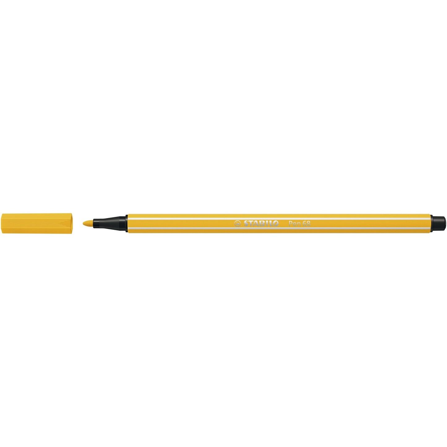 Stabilo - Felt-tip pen Pen 68/44 medium yellow | 10 pieces