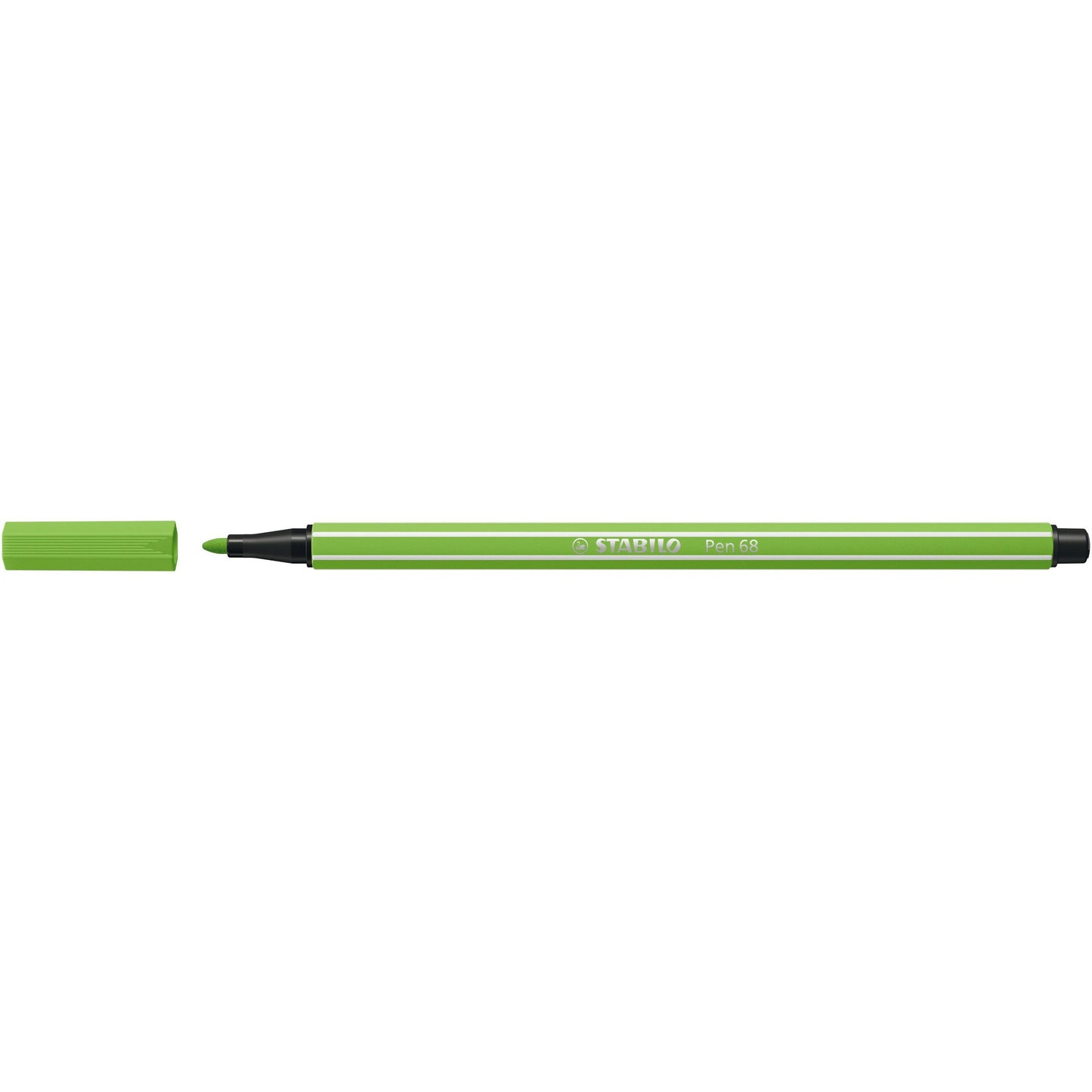 Stabilo - Pen 68, premium viltstift, licht groen, per stuk