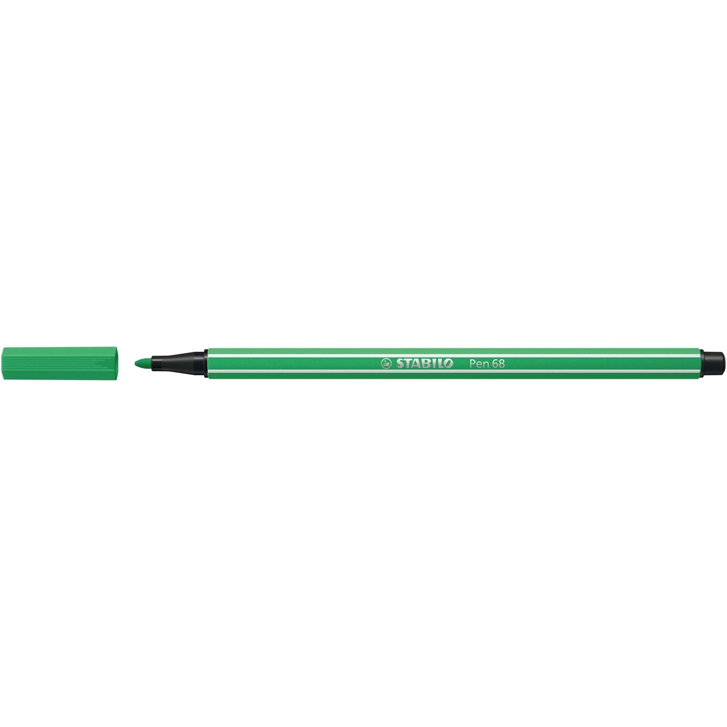 Stabilo - Viltstift pen 68/16 m licht smaragdgroen | 10 stuks