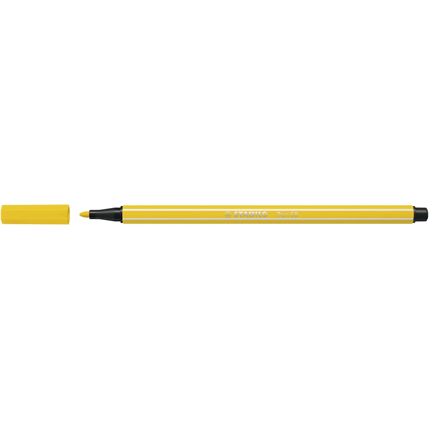 Stabilo - Pennarello Penna 68/24 giallo limone medio | 10 pezzi