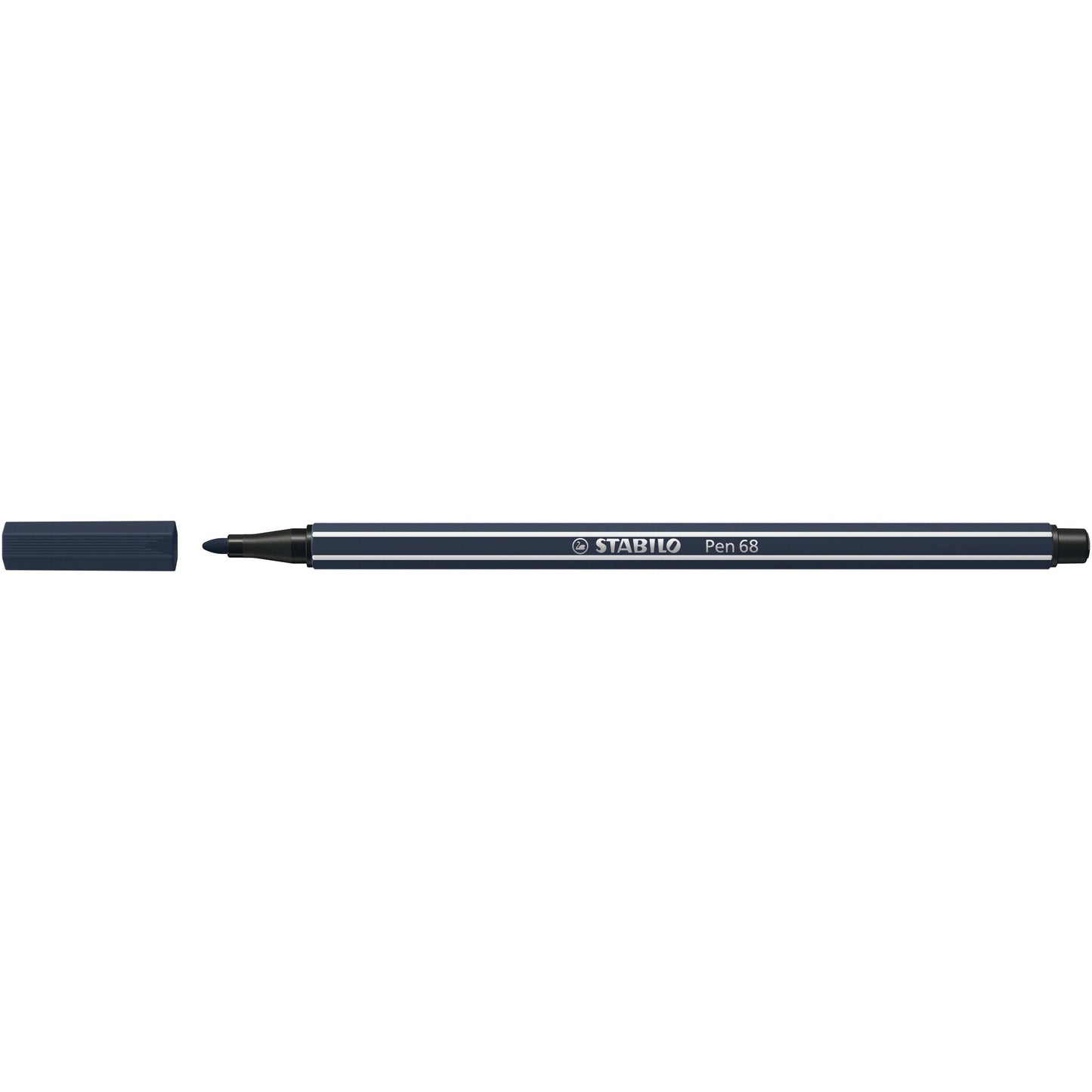 Stabilo - Rotulador Pen 68/98 mediano Paynes gris | 10 piezas