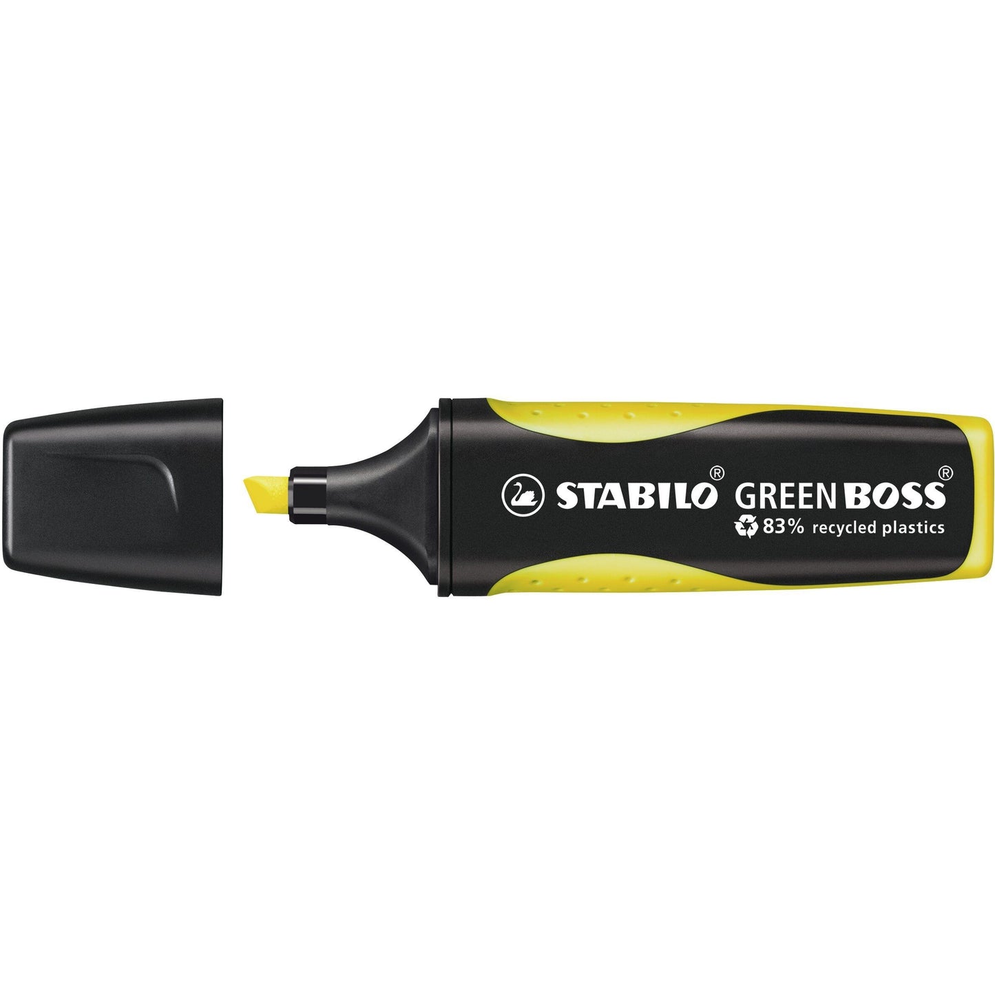 Stabilo - Highlighter GREEN BOSS 6070/24 yellow | 10 pieces