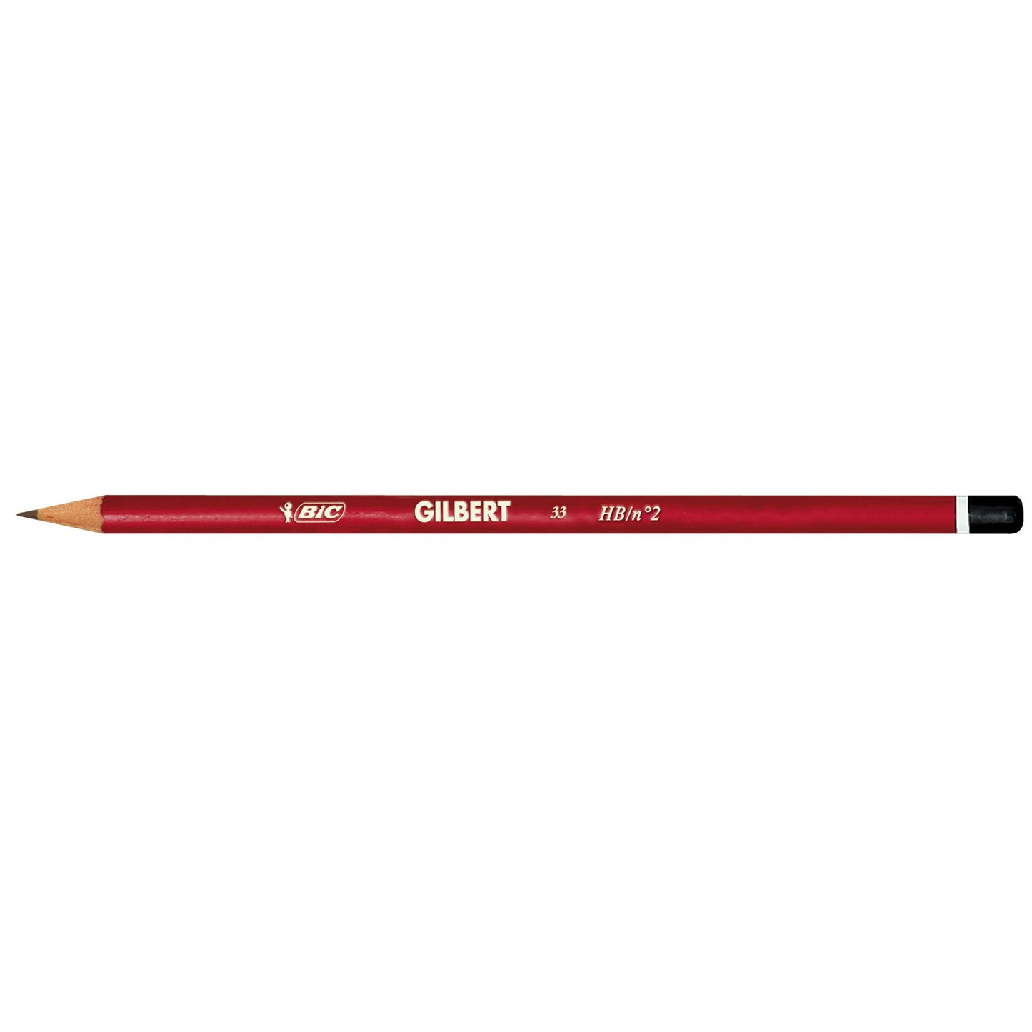 BIC - Crayon Gilbert 33 rond HB | 12 pièces