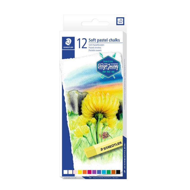 Staedtler - tiza para contar quilates suave juego surtido de 12 piezas
