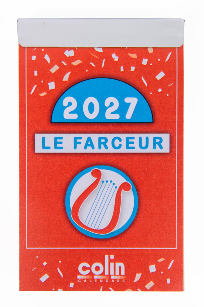 Klika - Calendrier bloc journalier Le Farceur François Pirette 2026