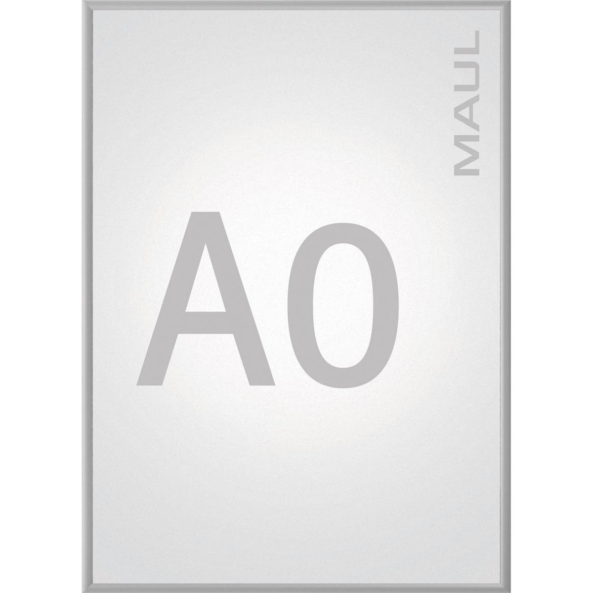 Maul - cadre clic standard, cadre A0 25 mm, cadre affiche argenté