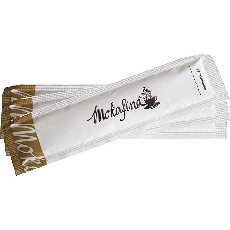 Mokafina - sugar stick bags 3 g, box of 1000 pieces