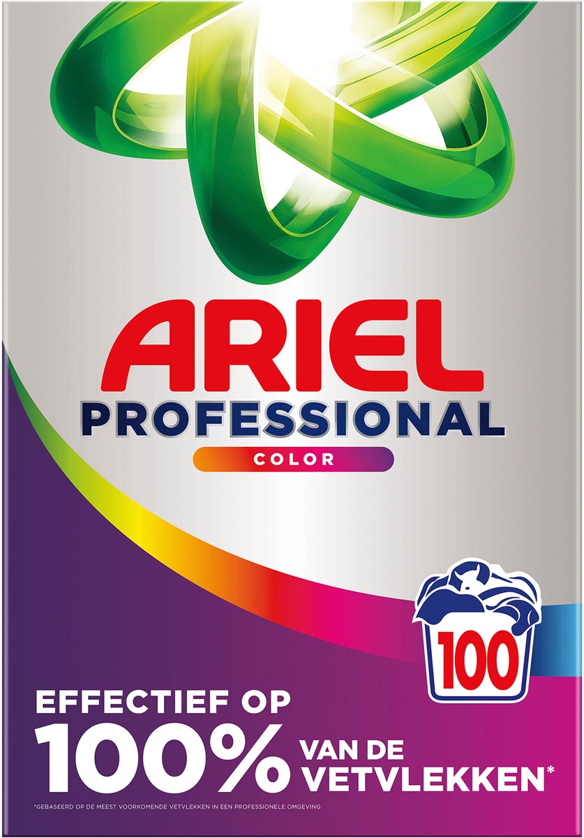 Ariel - Professional Colour Waschpulver, Karton mit 5,5 kg, 100 Wäschen