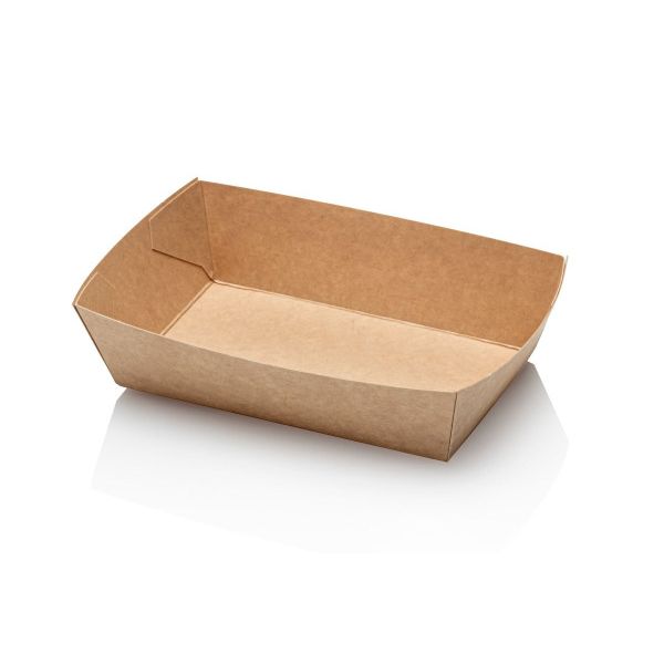 Snackbak Kraft A9 120x70x35mm 50 stuks