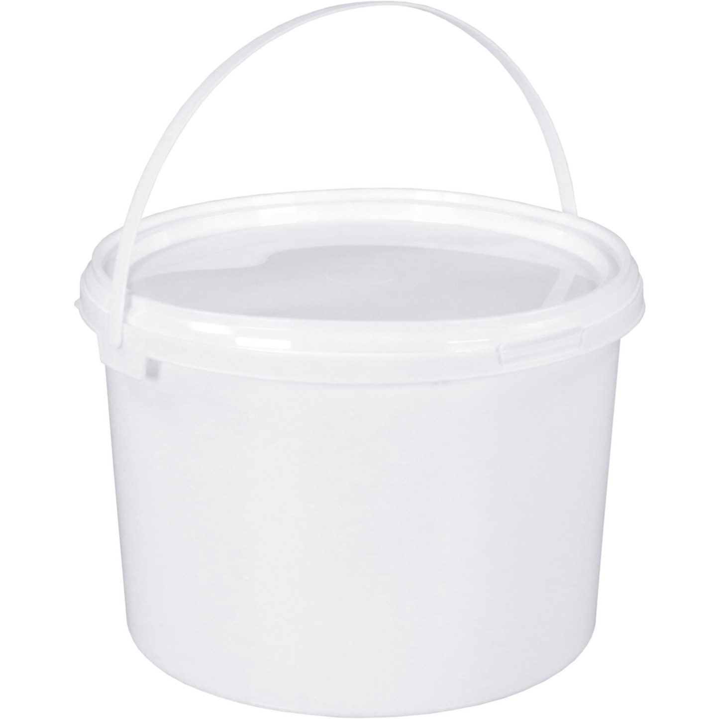 Klika - Seau | PP | 136 mm | ∅200mm | rond | 2,5l | blanc | 30 pièces