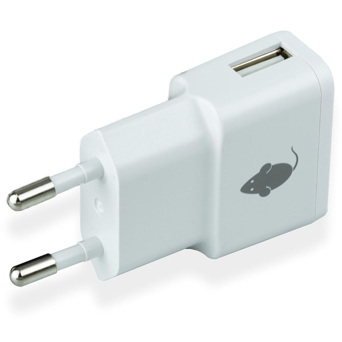Greenmouse - Ladegerät USB-A 1x 1A weiß