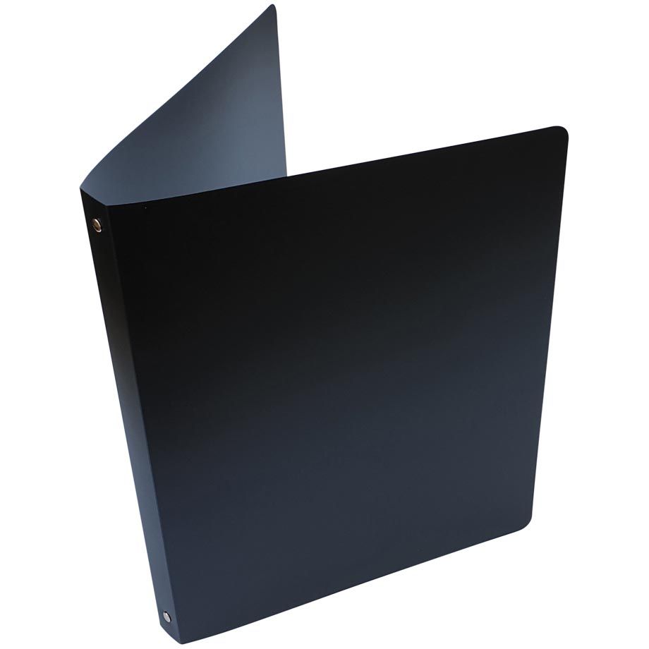 Alpha - ringmap, voor ft A4, uit PP, 4 ringen van 16 mm, zwart