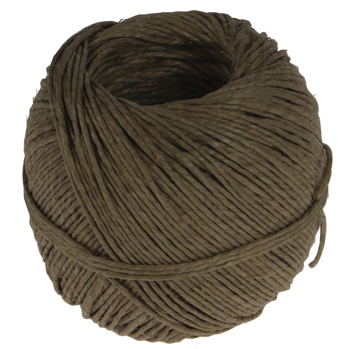 Klika - Flax cord rope from 2 strands, ball of 100 g, +/- 90 m
