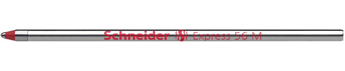 Schneider - balpenvulling s 56, rood