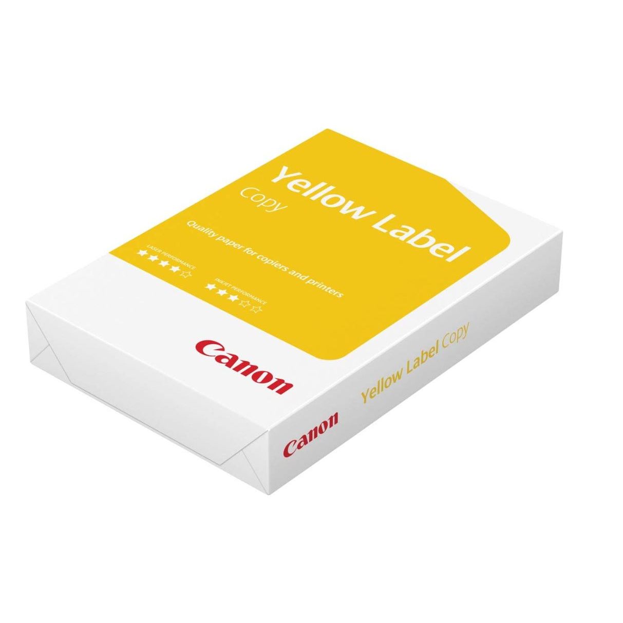 Canon - Papel de copia Yellow Label Copy ft A4, 80 g, paquete de 500 hojas