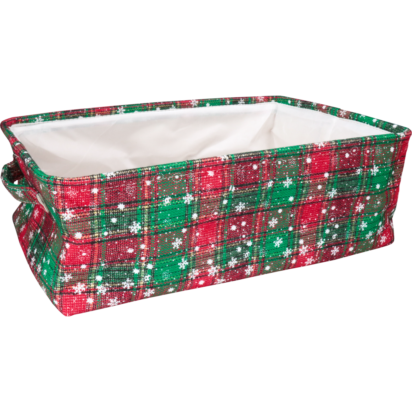 Klika - Panier | pE | 38x26x13cm | rectangulaire | rouge/vert/blanc | 20 pièces