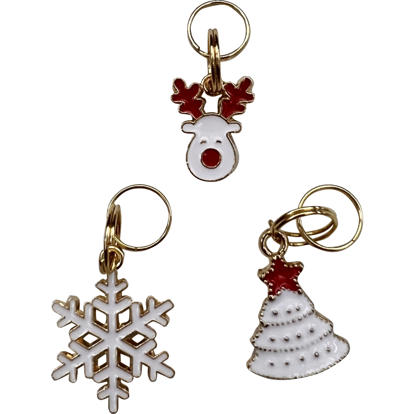 Klika - Decoratie charms | Kerst | 50 stuks