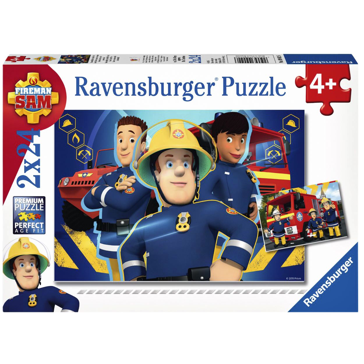 Ravensburger - Puzzle Sam vous aide 2 x 24 pièces