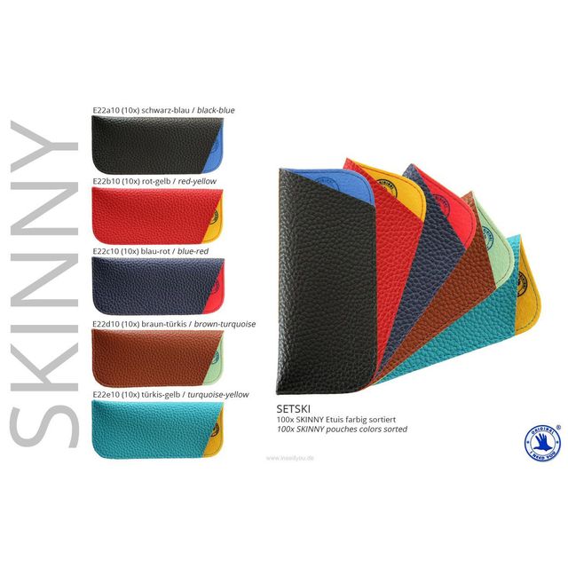 I Need You - Etui Skinny voor leesbrillen assorti | 100 stuks