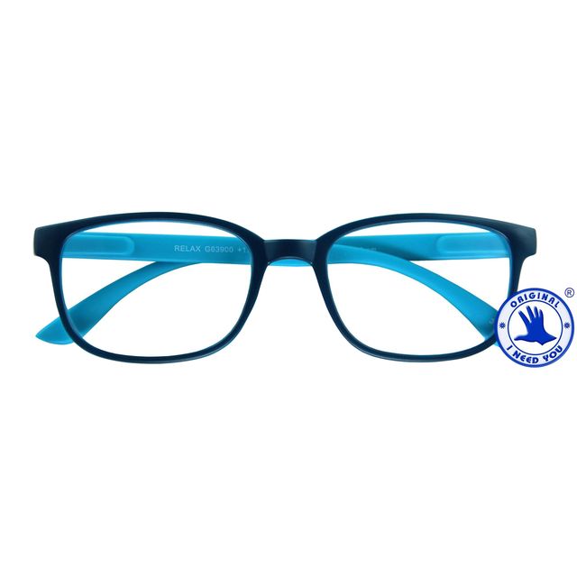 TE NECESITO - Gafas de lectura +1.00 dpt Relax azul-azul claro