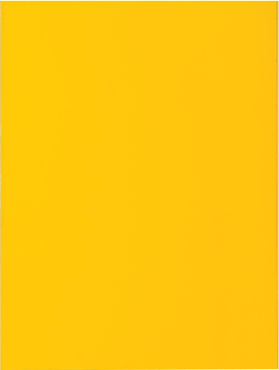 Exacompta - Rock's 80 dossiermap, ft 22 x 31 cm, pak van 100, geel