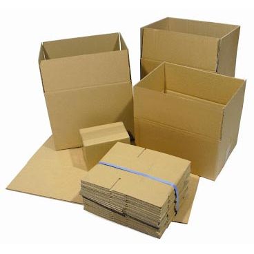 Klika - Shipping box, single wave, 3 mm, brown, ft 150 x 110 x 110 mm