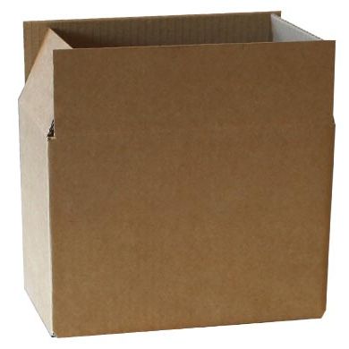 Klika - Shipping box, single wave, 3 mm, brown, ft 230 x 130 x 160 mm