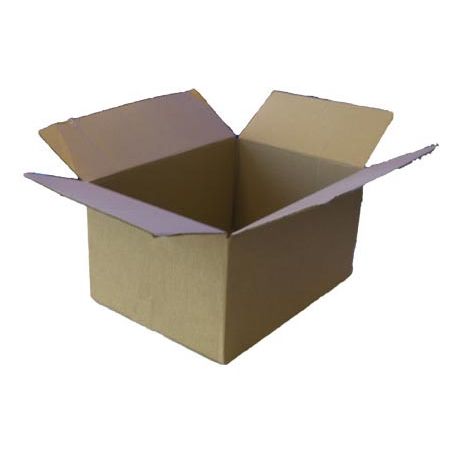 Klika - Shipping box, single wave, 3 mm, brown, ft 430 x 310 x 220 mm