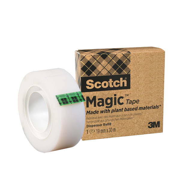 Scotch - Plakband magic 900 19mmx30m onzichtbaar mat