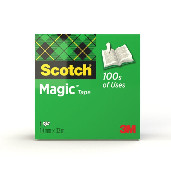 Plakband Scotch Magic 810 19mmx33m onzichtbaar mat | 144 stuks