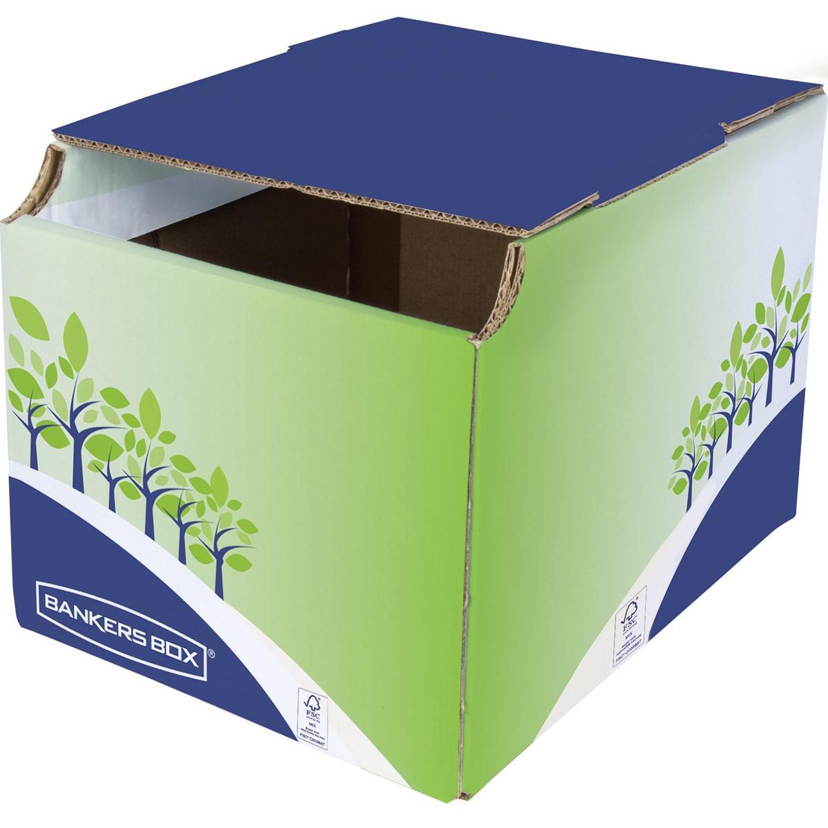 Bankers Box - Prullenbak, FSC gecertificeerd karton