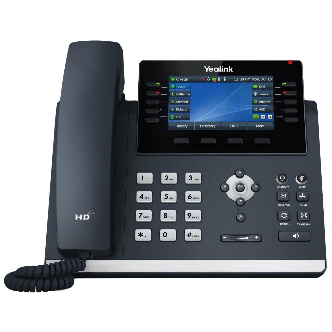 YEALINK - SIP-T46U IP telefoon Grijs LCD Wifi