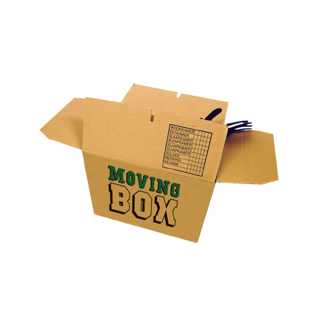 CleverPack - Scatola per traslochi stampata 480x320x360mm confezione da 25 pezzi