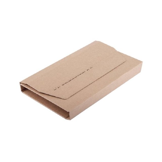 IEZZY - Wrap emballage A4 avec bande autocollante marron