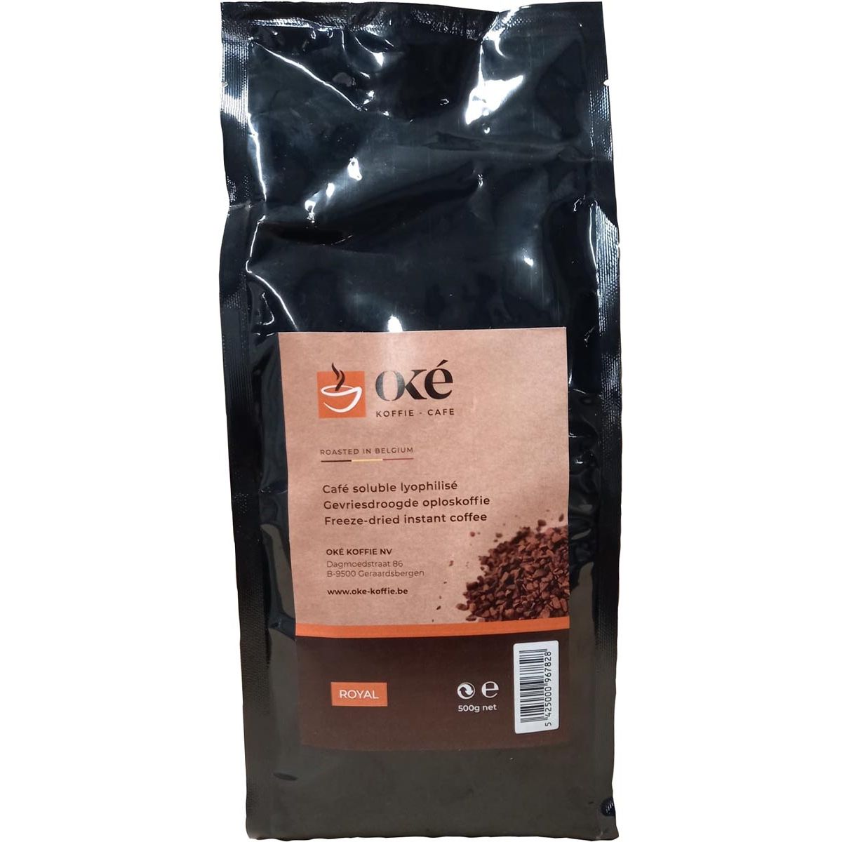OKE - OK Coffee caffè solubile Royal, confezione da 500 grammi