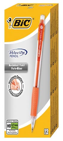 Bic - Mechanical pencil Velocity HB 0.7mm assorted
